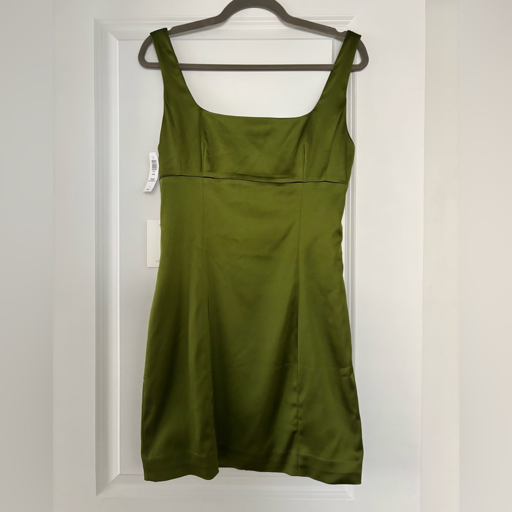 Aritzia Wilfred shine satin dress